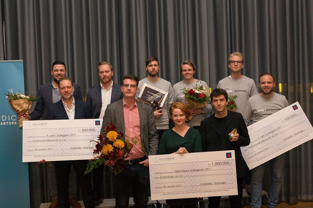 Atmonia wins annual business plan competition Gulleggið