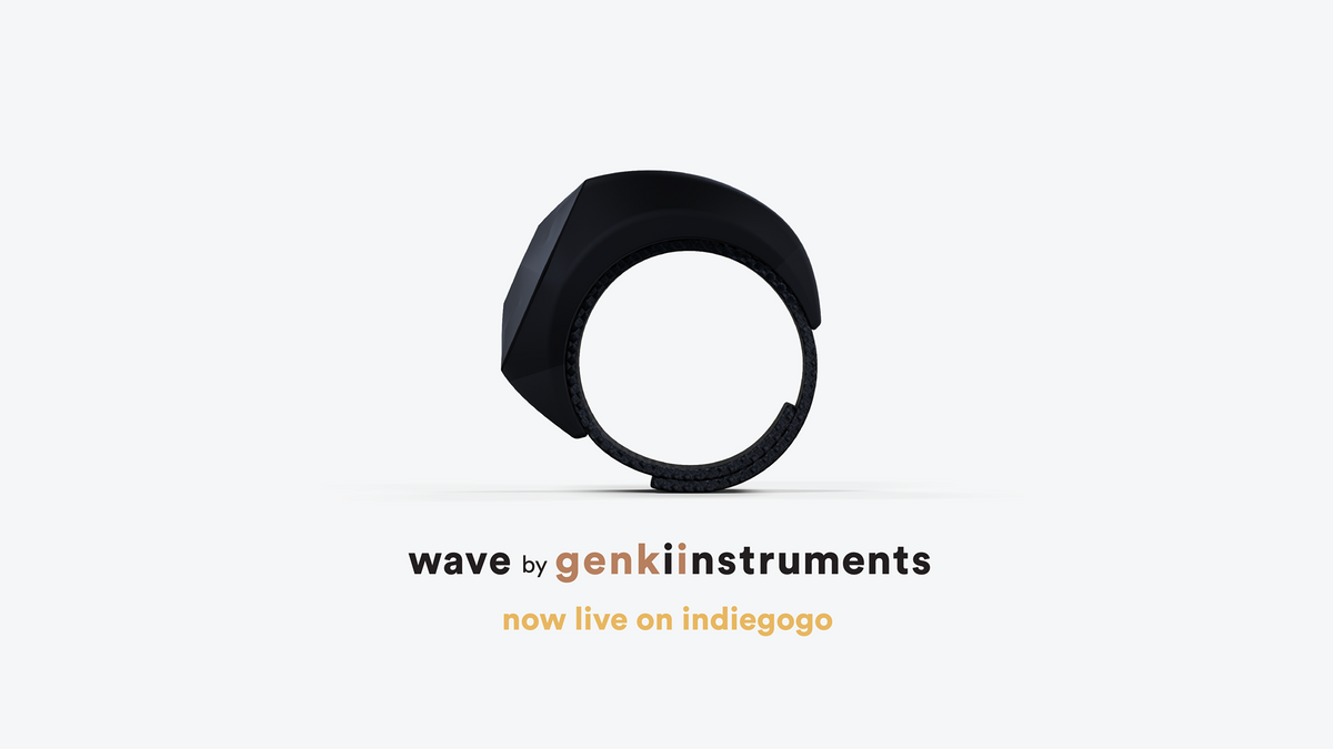 Genki Instruments just launched an Indiegogo campaign for their first device, Wave